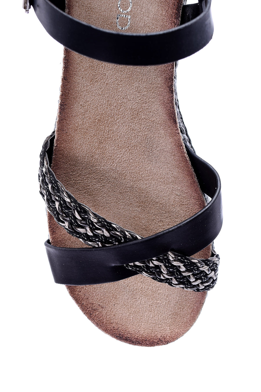 Women's Straw Detailed Sandals