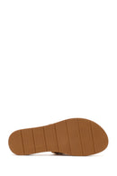 Kadın Altın Hasır Terlik | Derimod