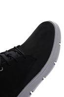 Skechers Men's Black Nubuck Boots | Derimod