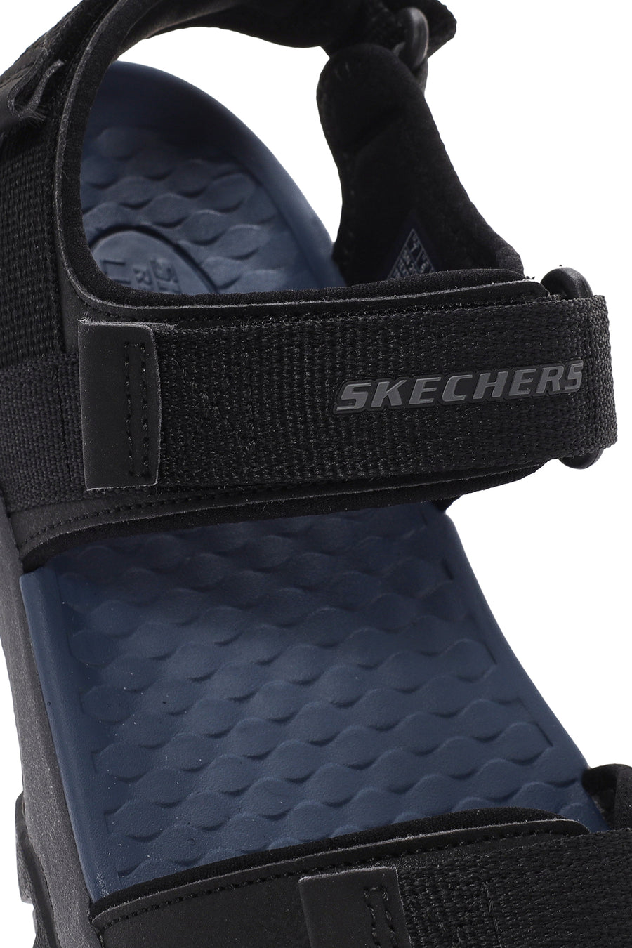 Skechers Erkek Siyah Tresmen - Ryer Kumaş Sandalet