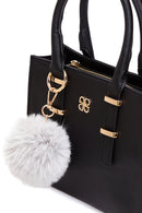 Women's Black Long Strap Accessory Handbag | Derimod