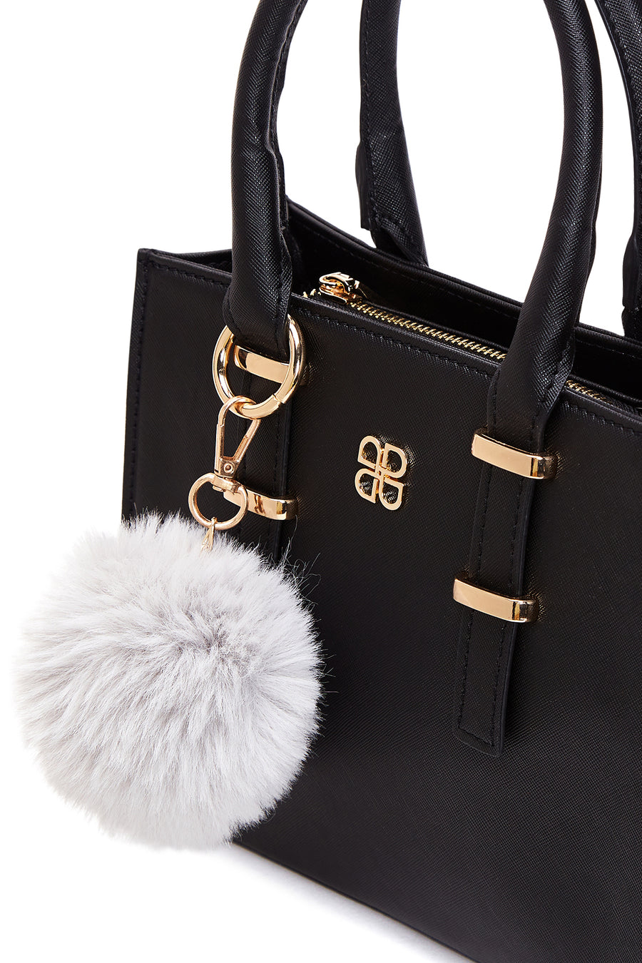 Women's Black Long Strap Accessory Handbag