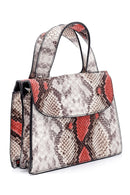 Women's Snakeskin Patterned Mini Shoulder Bag | Derimod