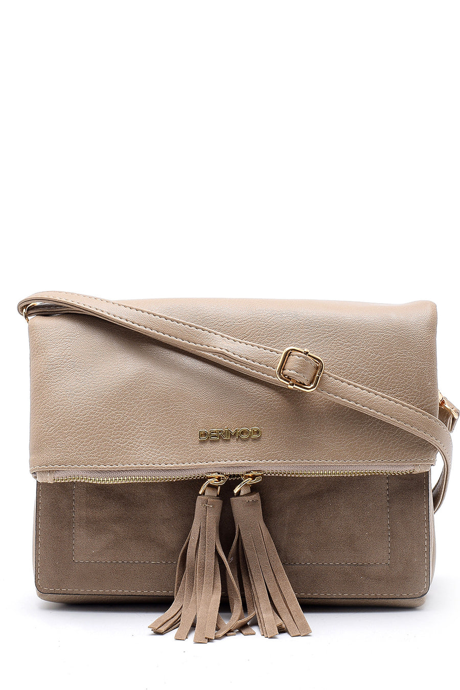 Women's Beige Crossbody Bag 20SBD241814 | Derimod