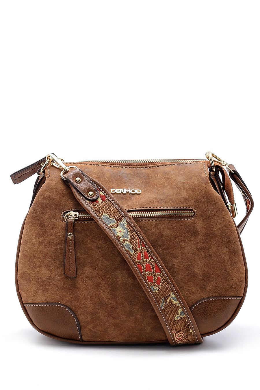 Women's Nubuck Crossbody Bag 20SBD2421V3 | Derimod