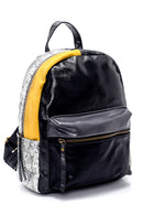 Women's Snakeskin Pattern Detailed Backpack | Derimod