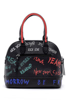 Women's Text Printed Bag | Derimod
