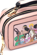 Women's Pink Synthetic Leather Shoulder Bag | Derimod
