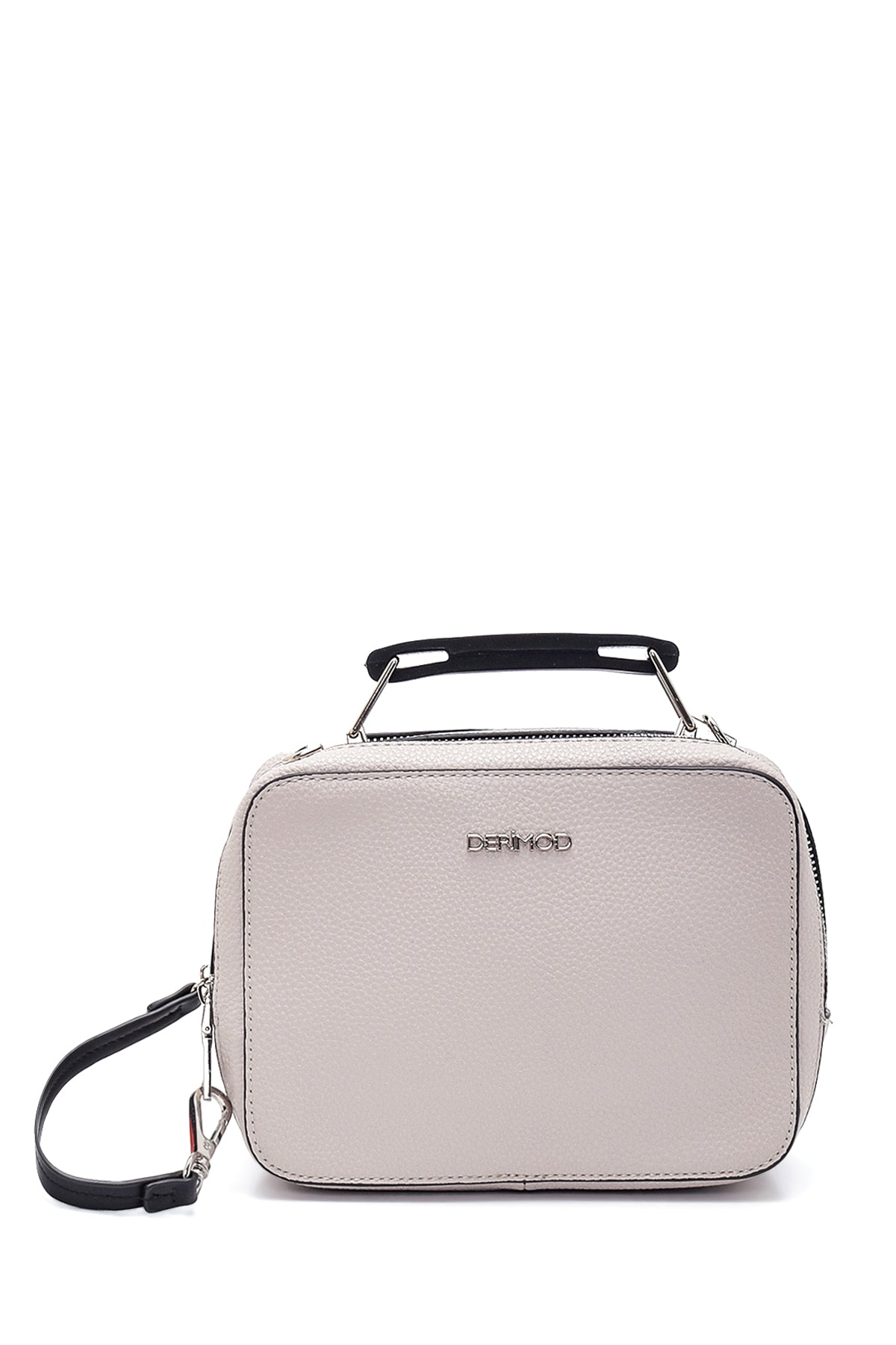 Women's Gray Synthetic Leather Shoulder Bag 20SBD2650FT | Derimod