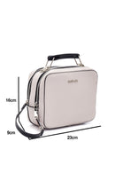 Women's Gray Synthetic Leather Shoulder Bag | Derimod