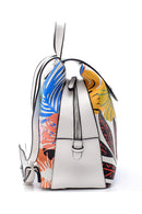 Women's Floral Pattern Backpack | Derimod