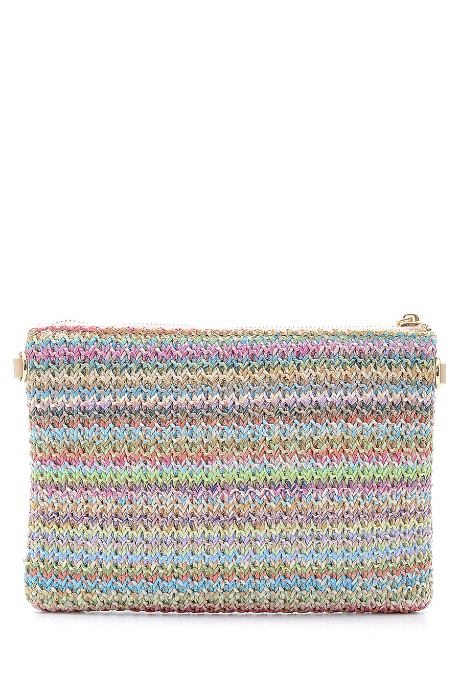 Women's Multicolor Faux Leather Portfolio