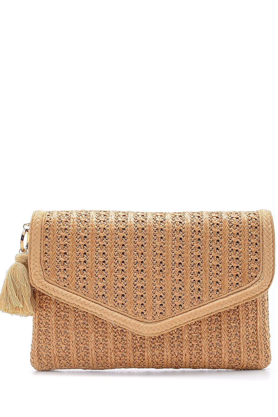Women's Tassel Detailed Wicker Portfolio 20SBD2805M7 | Derimod