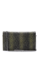 Women's Snakeskin Patterned Portfolio | Derimod