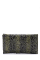 Women's Snakeskin Patterned Portfolio | Derimod