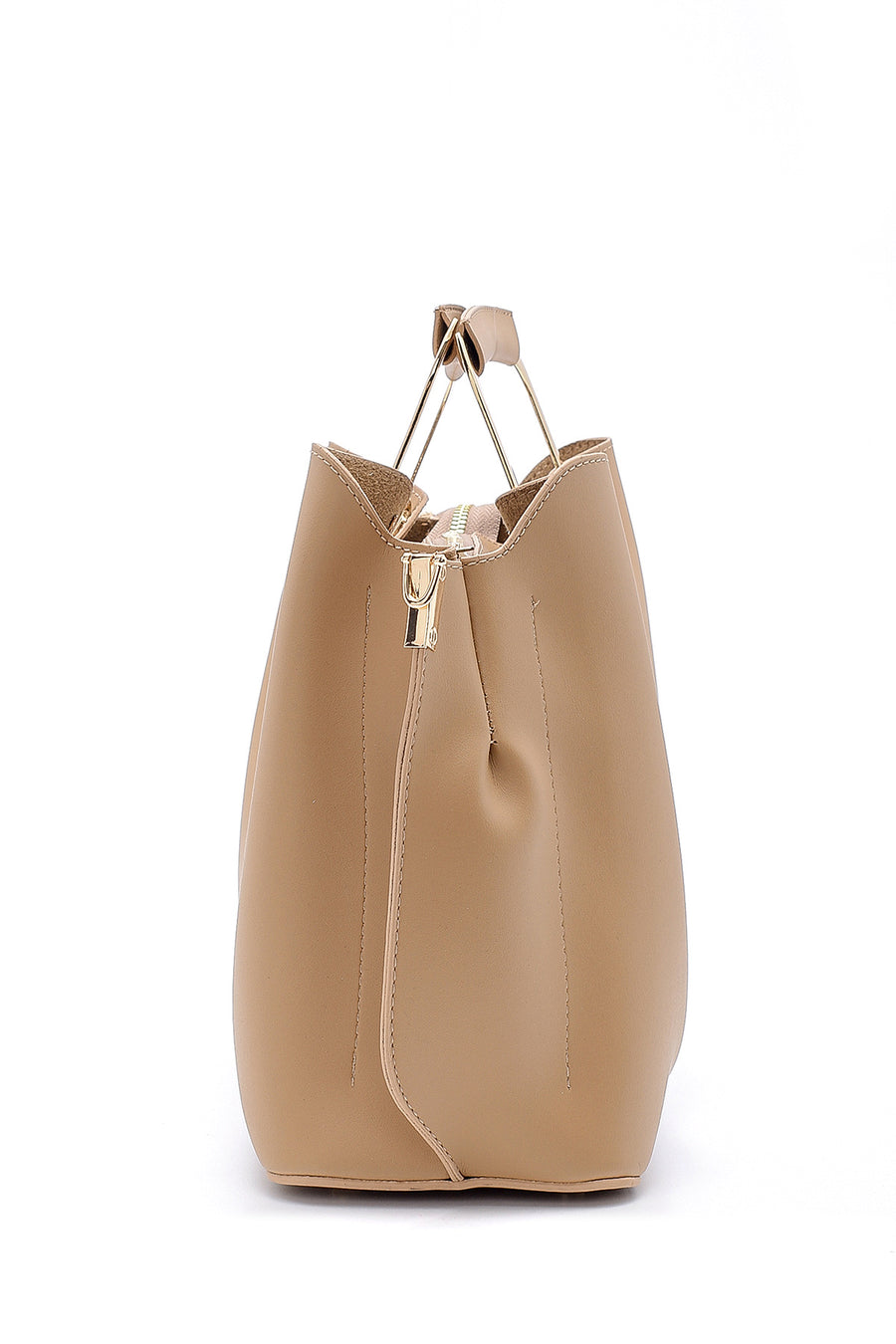 Women's Gray Shoulder Bag