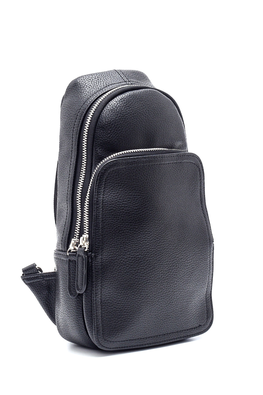 Men's Black Crossbody Bag