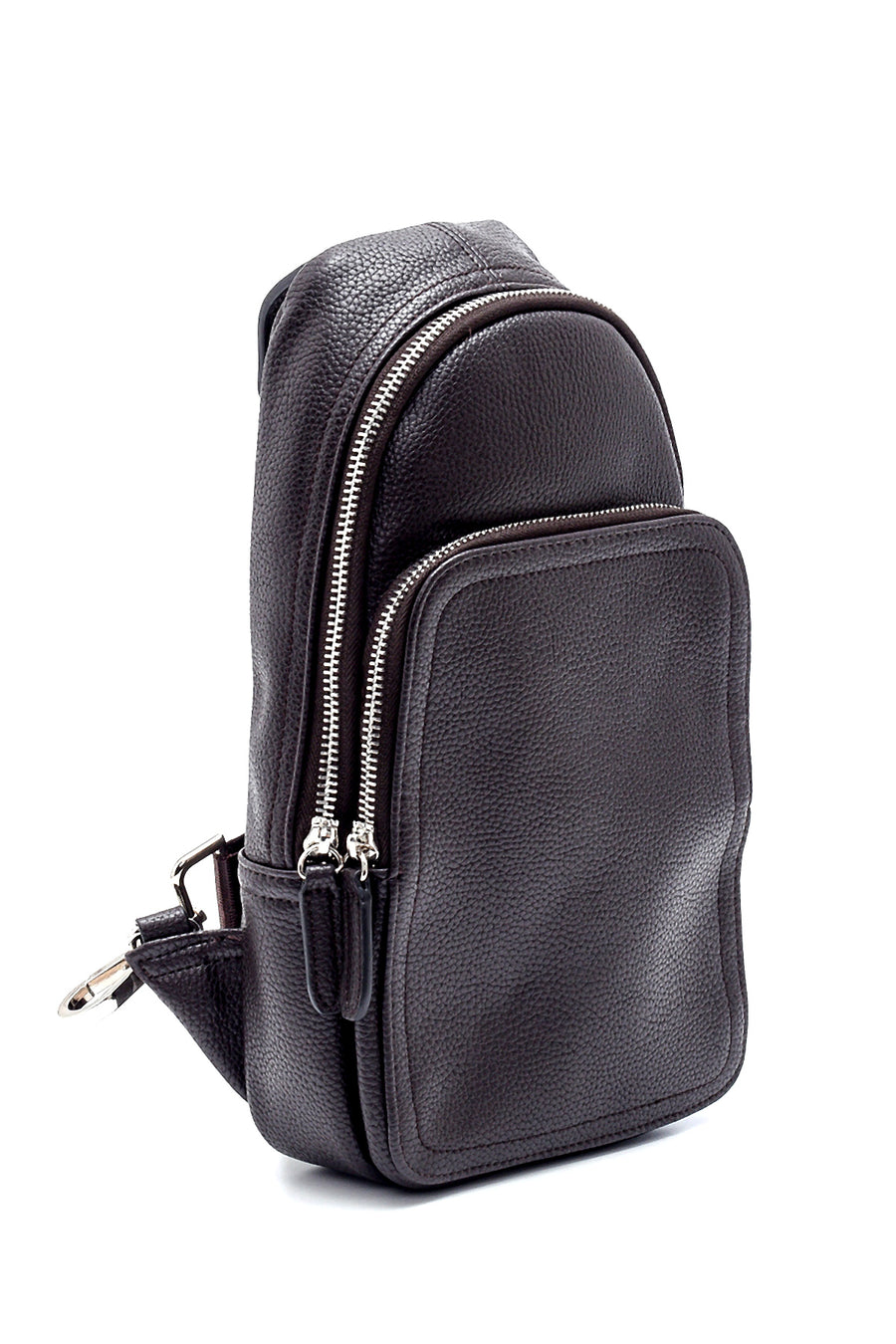 Men's Brown Crossbody Bag