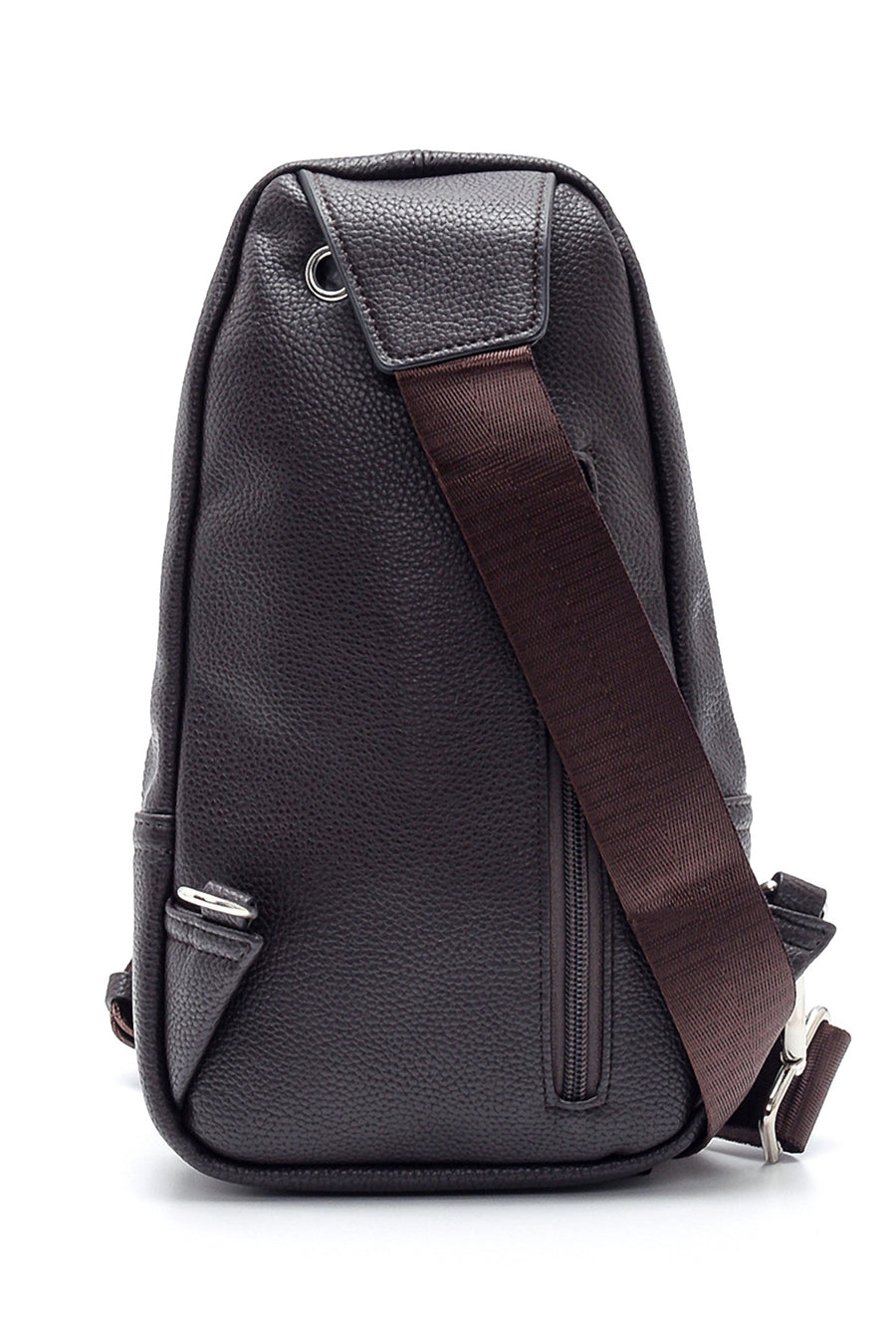 Men's Brown Crossbody Bag