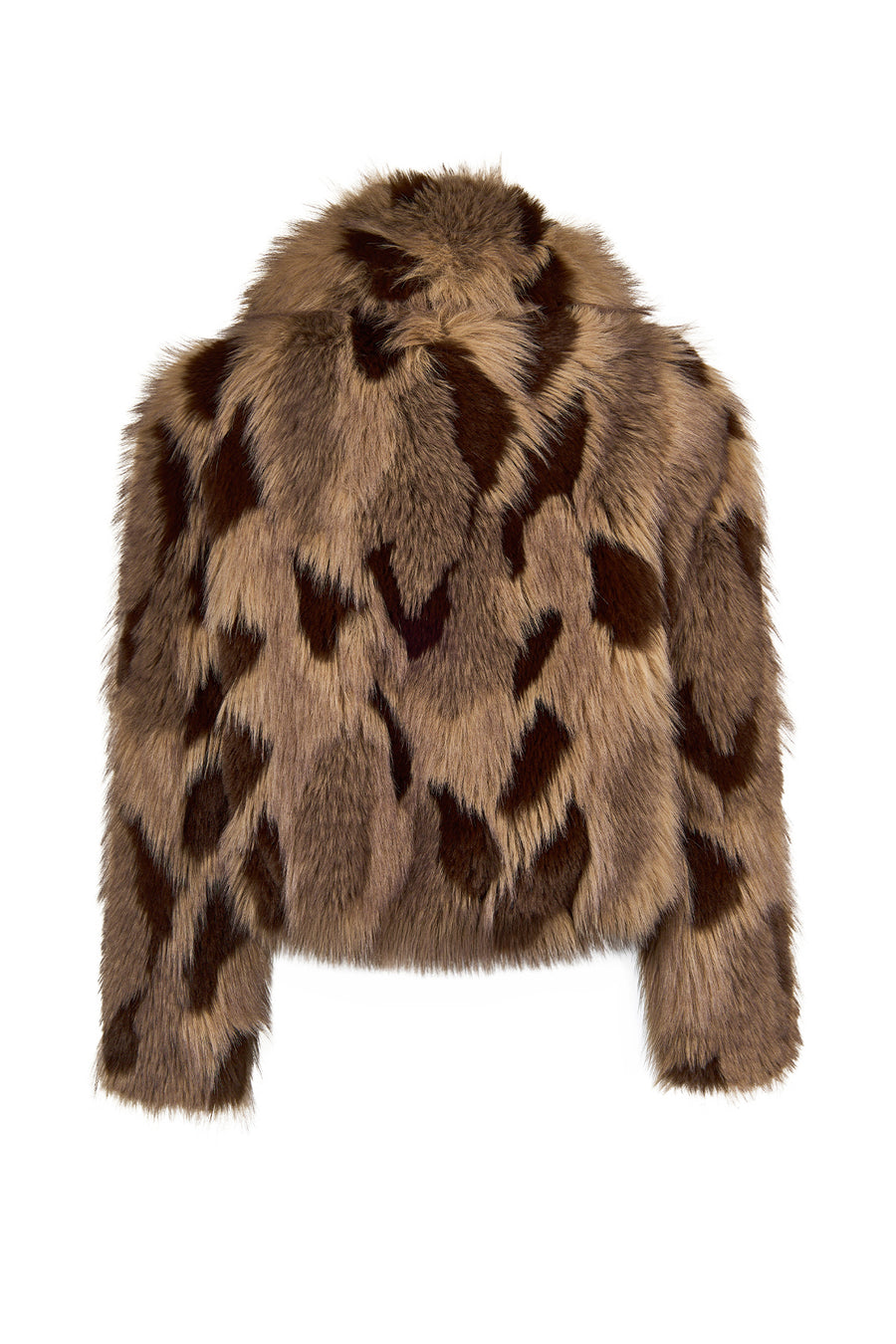 Nevada Kadın Kahverengi Oversize Kürklü Teddy Mont