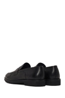 Erkek Siyah Deri Klasik Loafer | Derimod