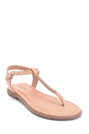 Women's Casual Leather Sandals | Derimod