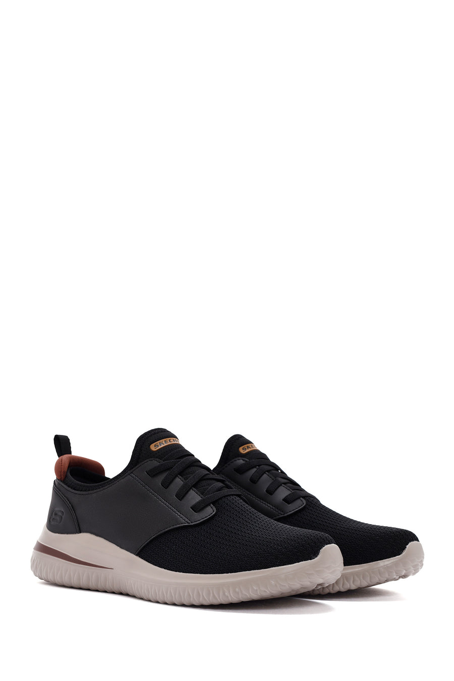 Skechers Men's Black Delson 3.0 Sneaker