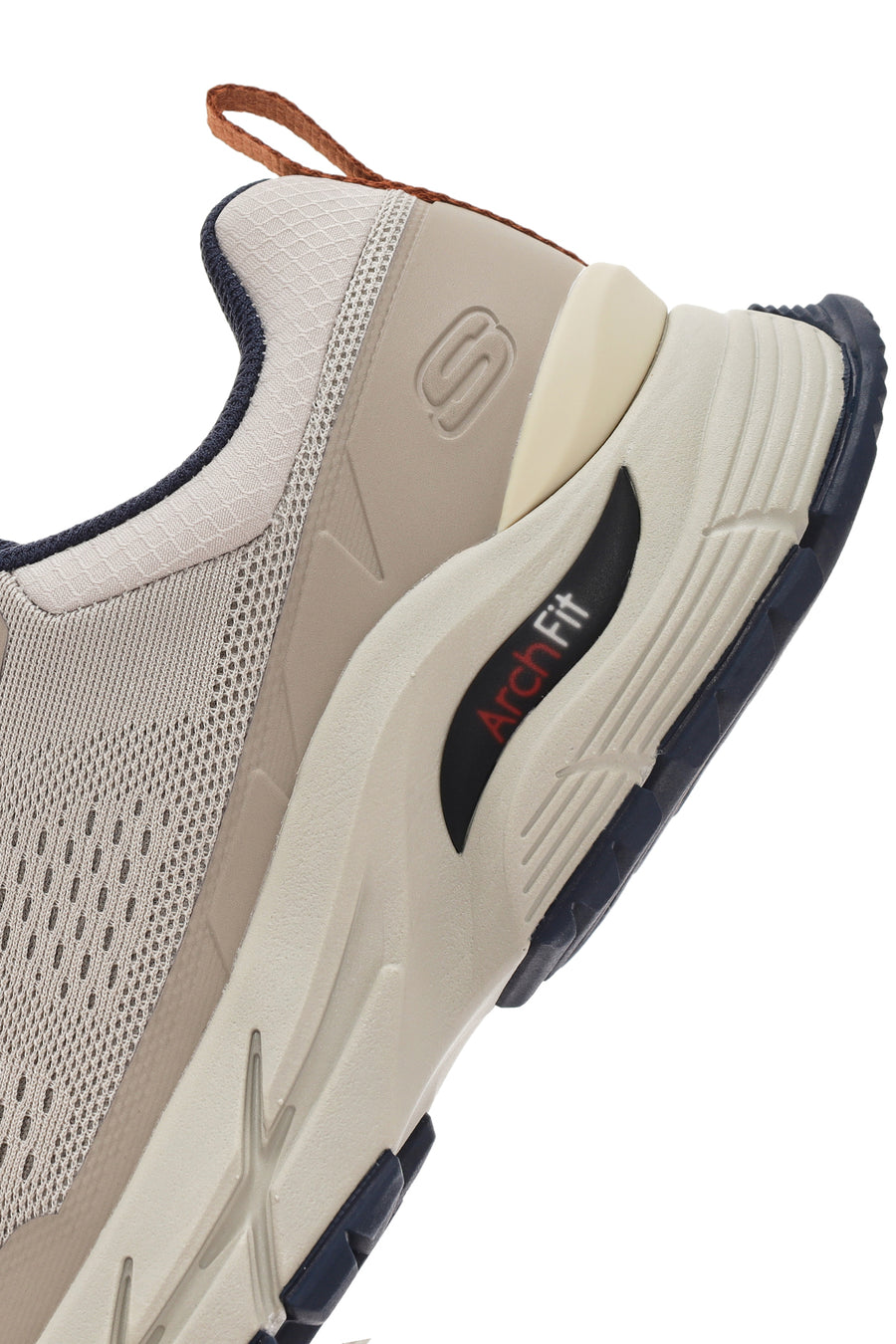 Skechers Erkek Bej Arch Fit Baxter Pendroy Bağcıklı Sneaker