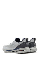 Skechers Erkek Gri Arch Fit Orvan - Kincade Bağcıklı Kalın Tabanlı Sneaker | Derimod