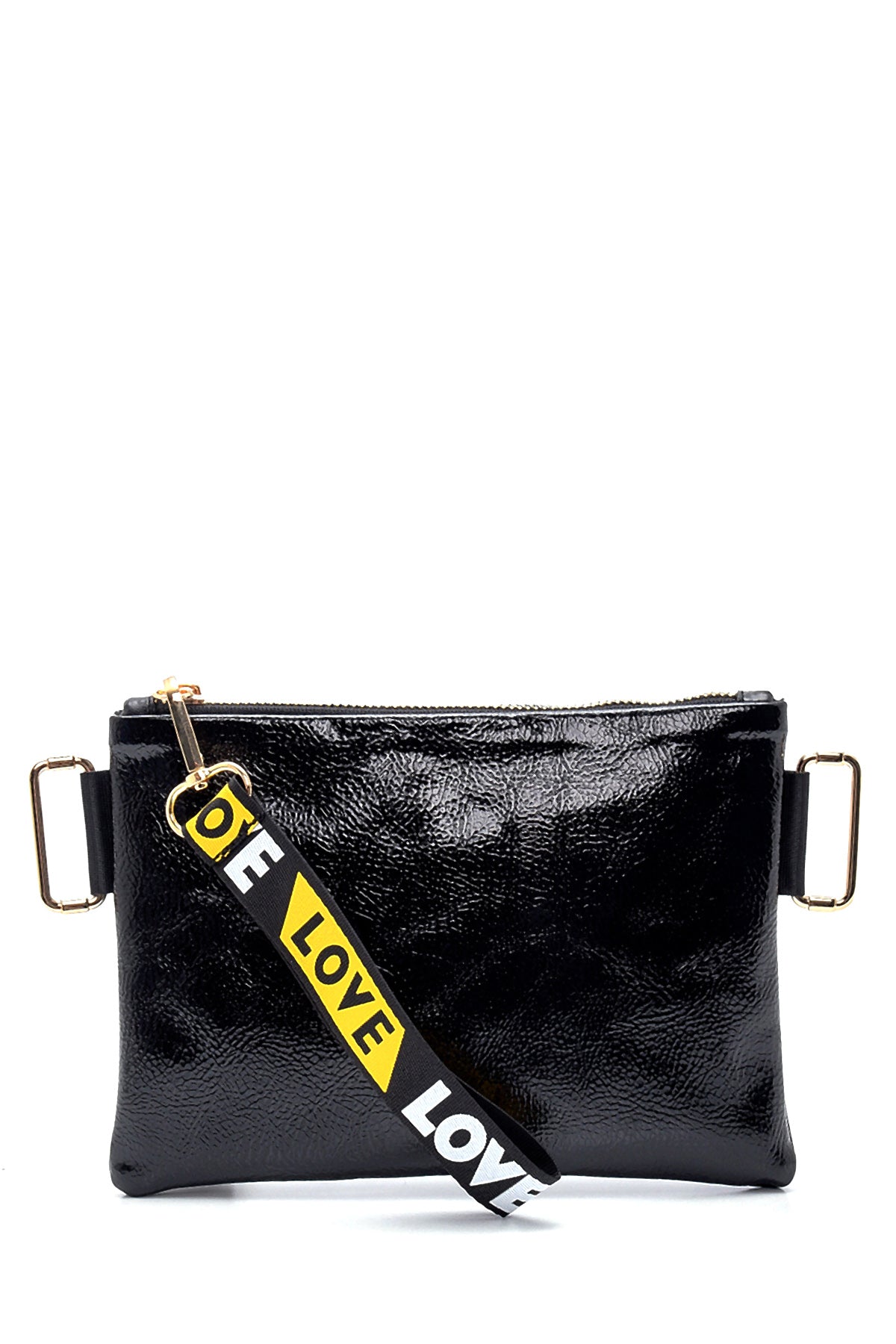 Women's Patent Leather Portfolio Bag 21SBD230016 | Derimod