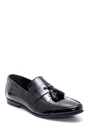 Men's Leather Patent Leather Loafer | Derimod