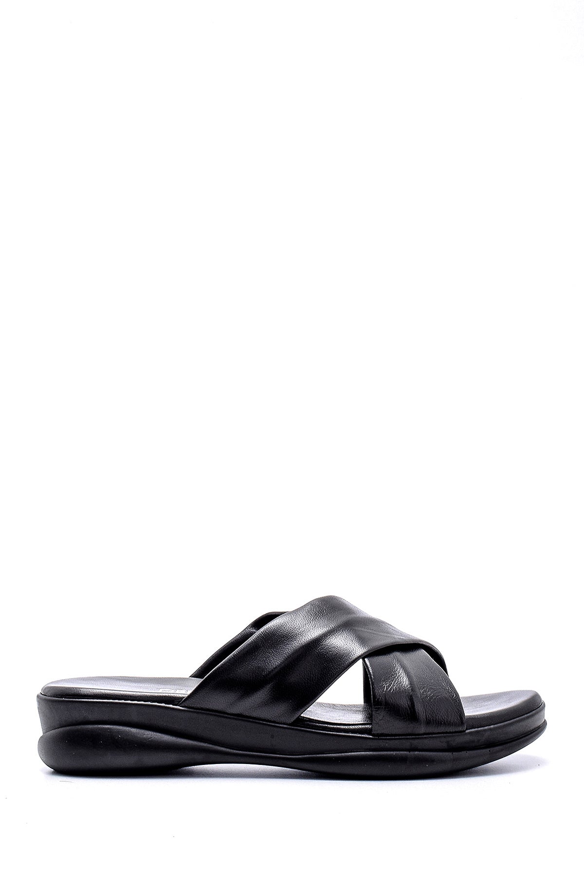 Women's Leather Slippers 20SFD280018 | Derimod