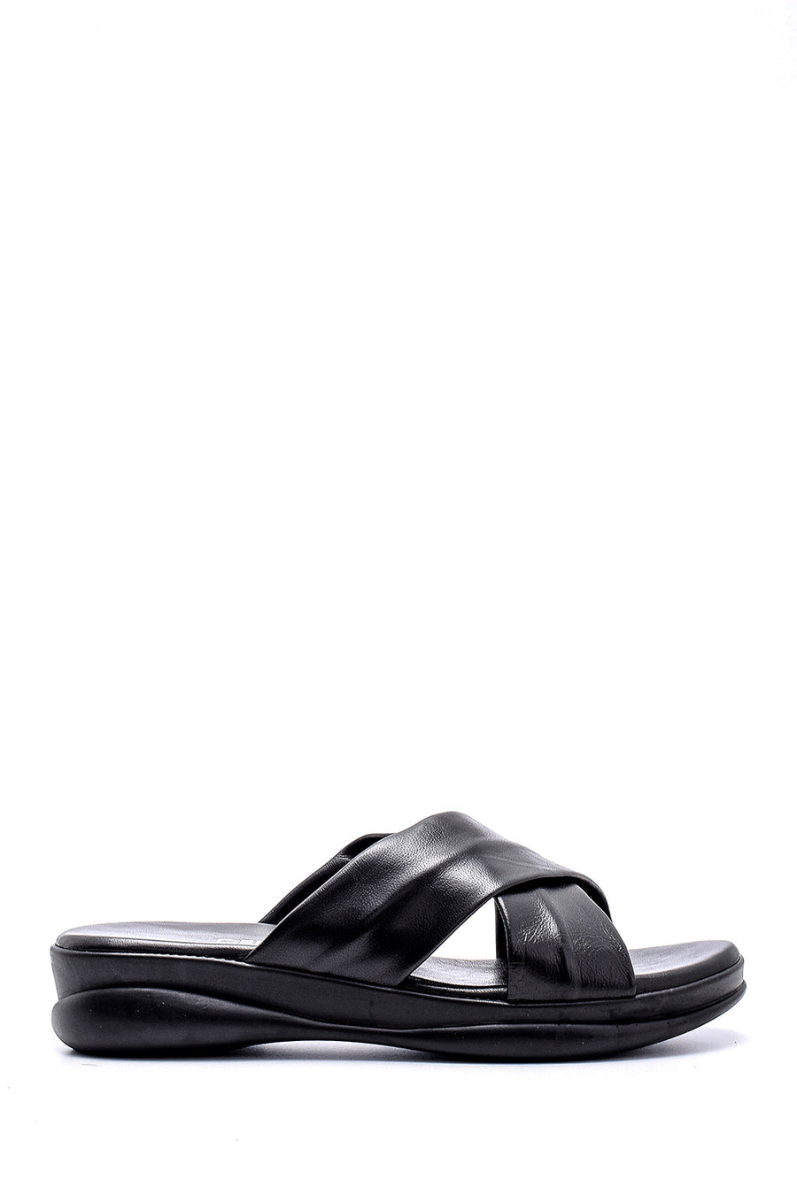 Women's Leather Slippers 20SFD280018 | Derimod