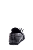 Erkek Siyah Deri Loafer | Derimod