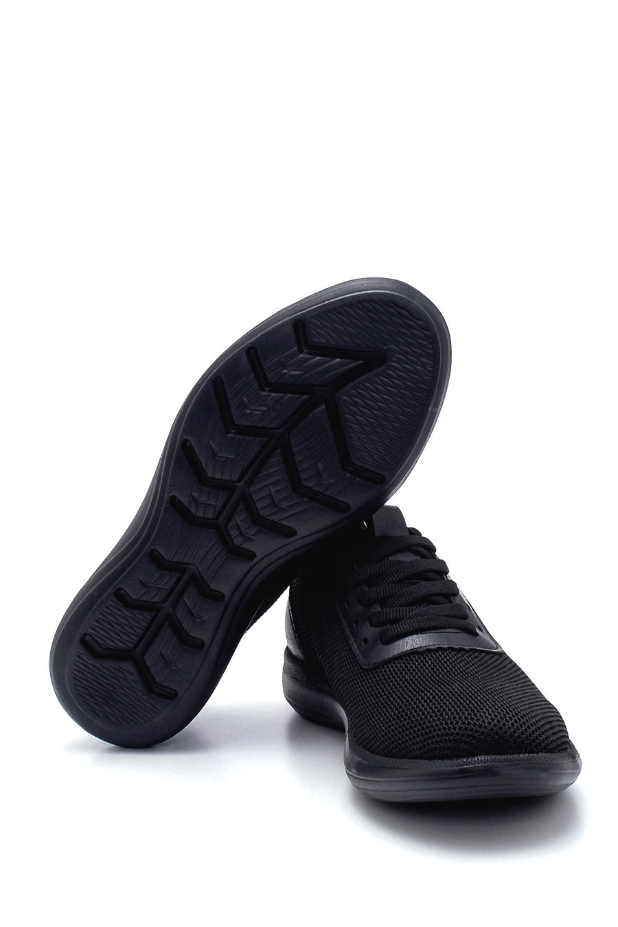 Erkek Deri Detaylı Sneaker