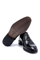 Men's Leather Patent Leather Classic Shoes | Derimod