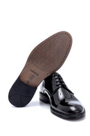 Men's Leather Patent Leather Classic Shoes | Derimod