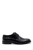 Men's Leather Crocodile Patterned Classic Shoes | Derimod