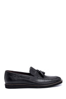 Men's Leather Tassel Detailed Loafer | Derimod