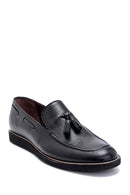 Men's Leather Tassel Detailed Loafer | Derimod