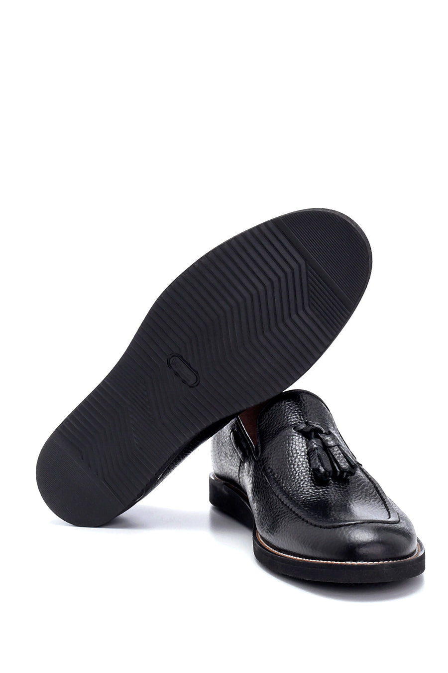 Men's Leather Tassel Detailed Loafer