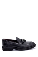 Men's Leather Tassel Detailed Loafer | Derimod