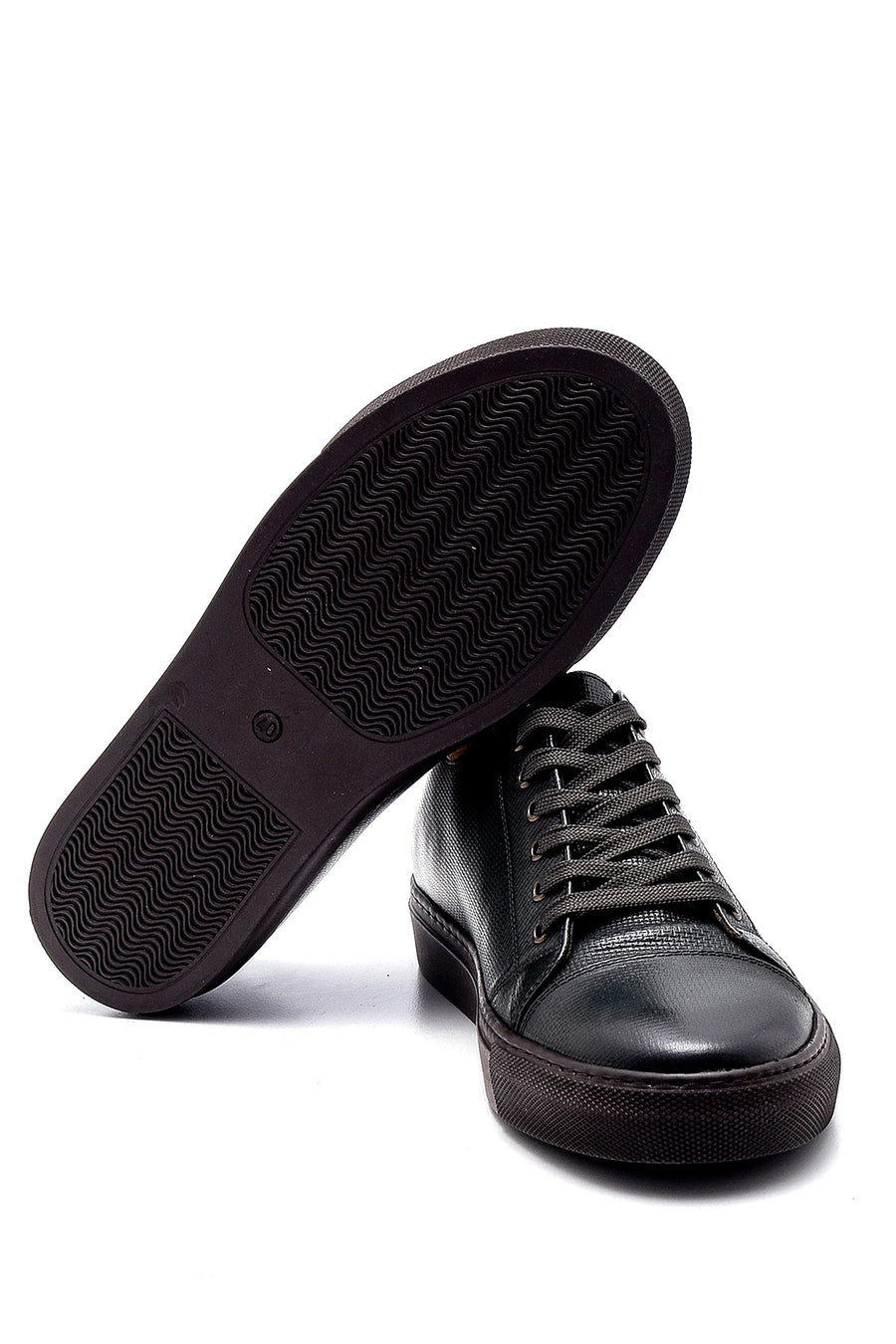 Men's Leather Printed Sneaker