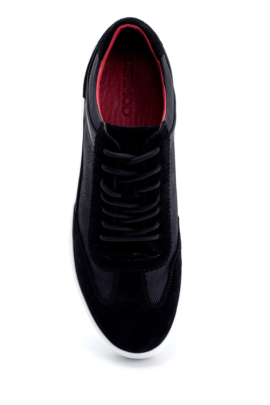 Men's Suede Detailed Leather Sneaker