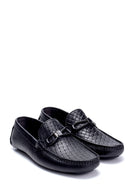 Men's Leather Printed Loafer | Derimod