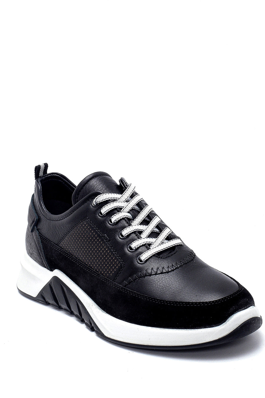 Men's Suede Detailed Leather Sneaker