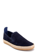 Men's Suede Leather Espadrilles | Derimod
