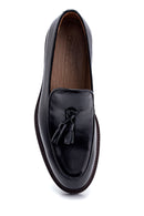 Men's Leather Tassel Detailed Loafer | Derimod