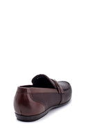Men's Leather Print Detailed Loafer | Derimod