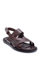 Men's Leather Sandals | Derimod
